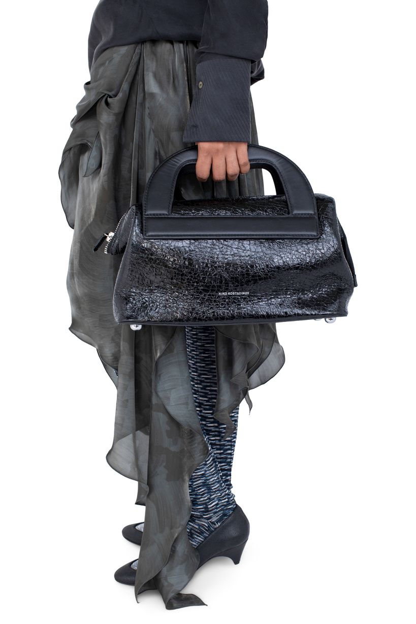 ISADORA Bag — Cracked Black