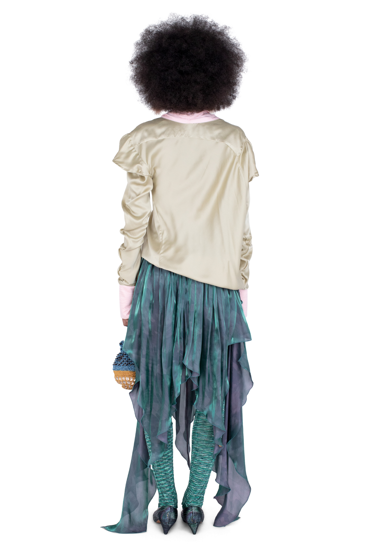 EVELYN Blouse — Pebble