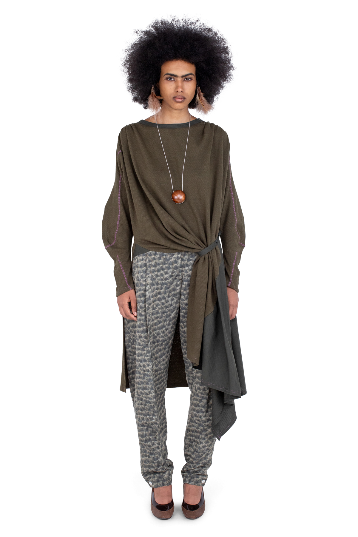 EIDER GODET Dress — Cedar Green