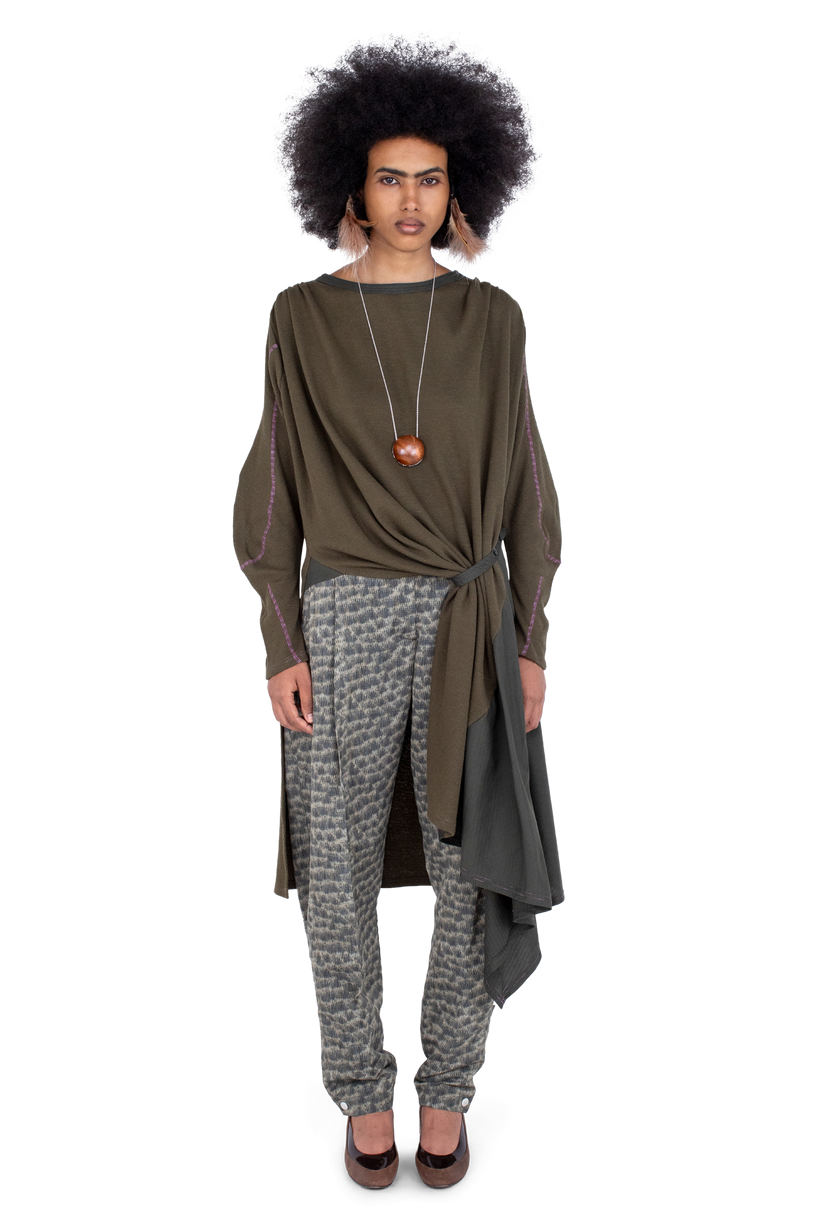 EIDER GODET Dress — Cedar Green