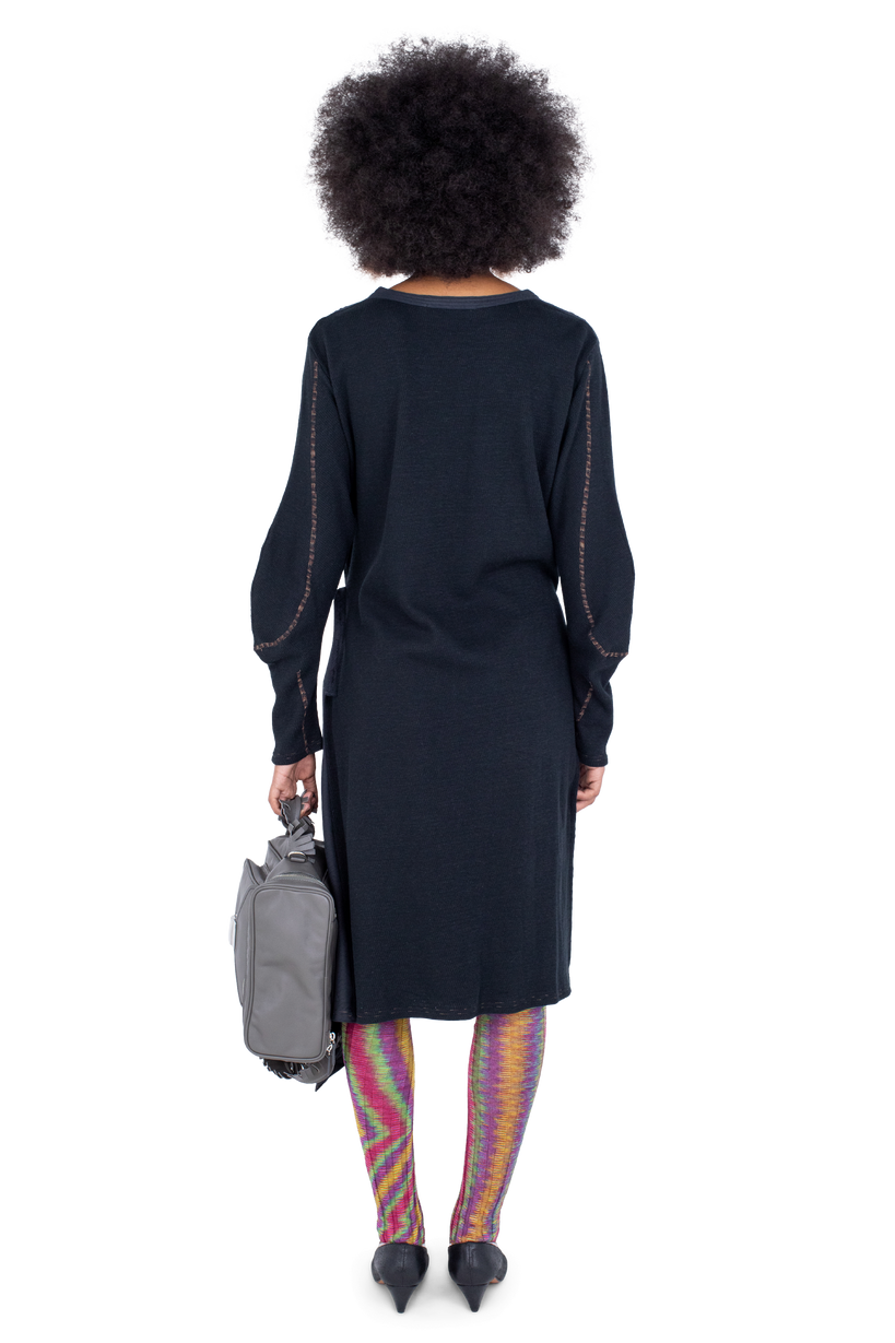 EIDER GODET Dress — Ink Black