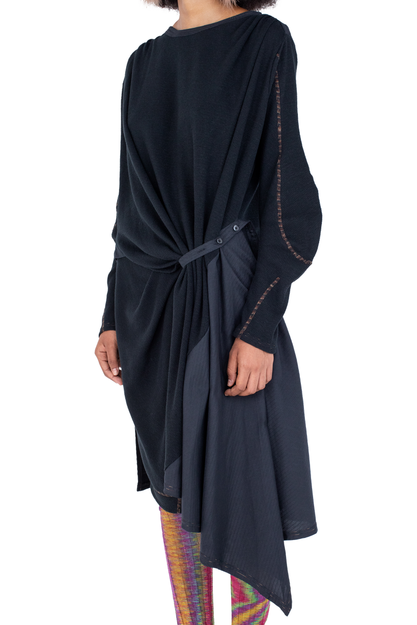 EIDER GODET Dress — Ink Black