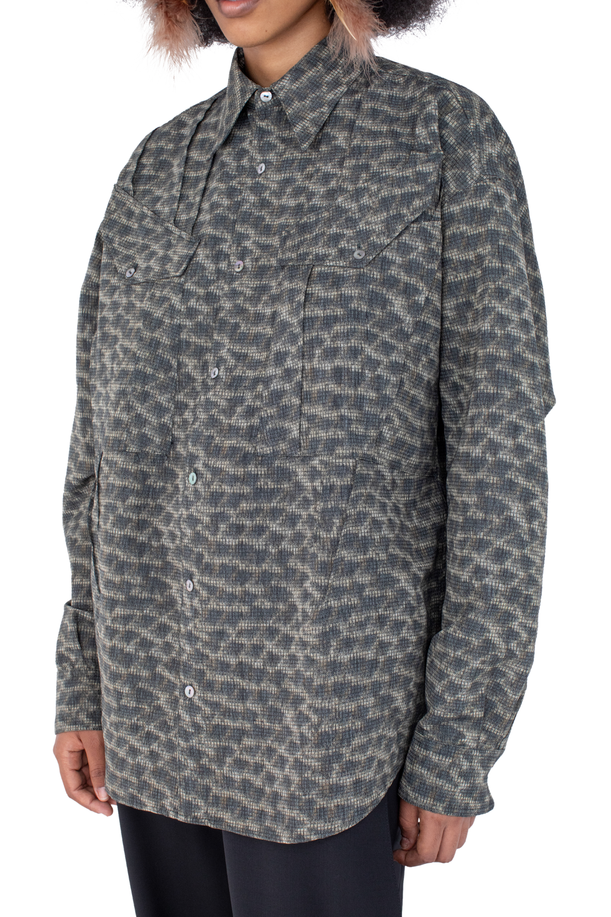 WEKA Shirt — Feather Print