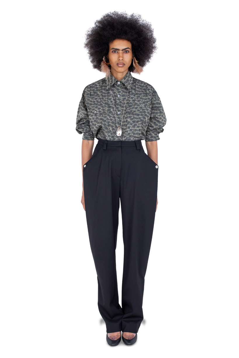WEKA Shirt — Feather Print