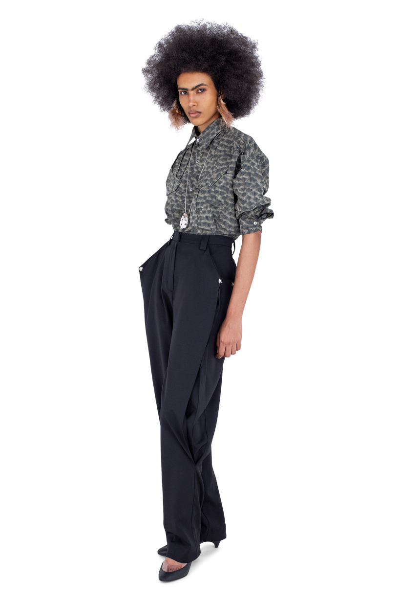 WEKA Shirt — Feather Print