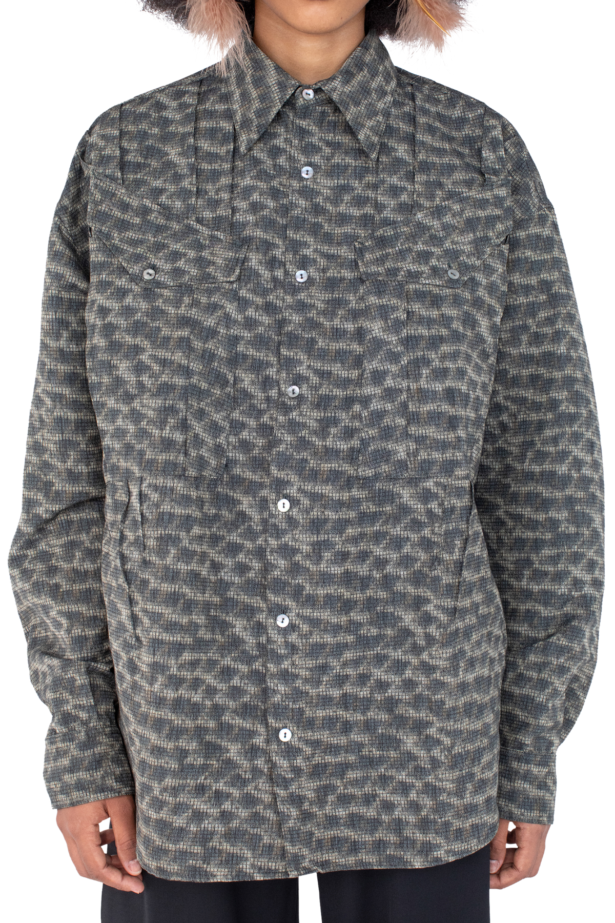 WEKA Shirt — Feather Print
