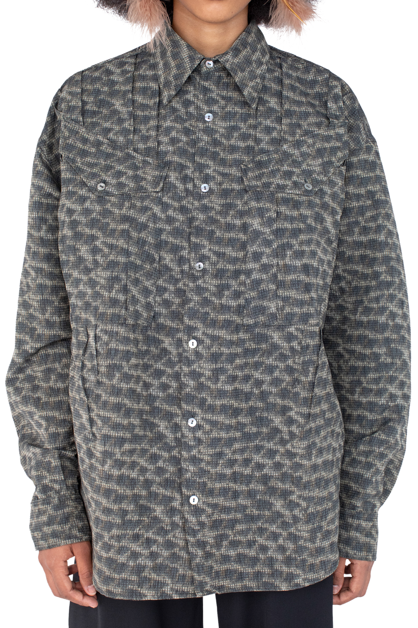 WEKA Shirt — Feather Print