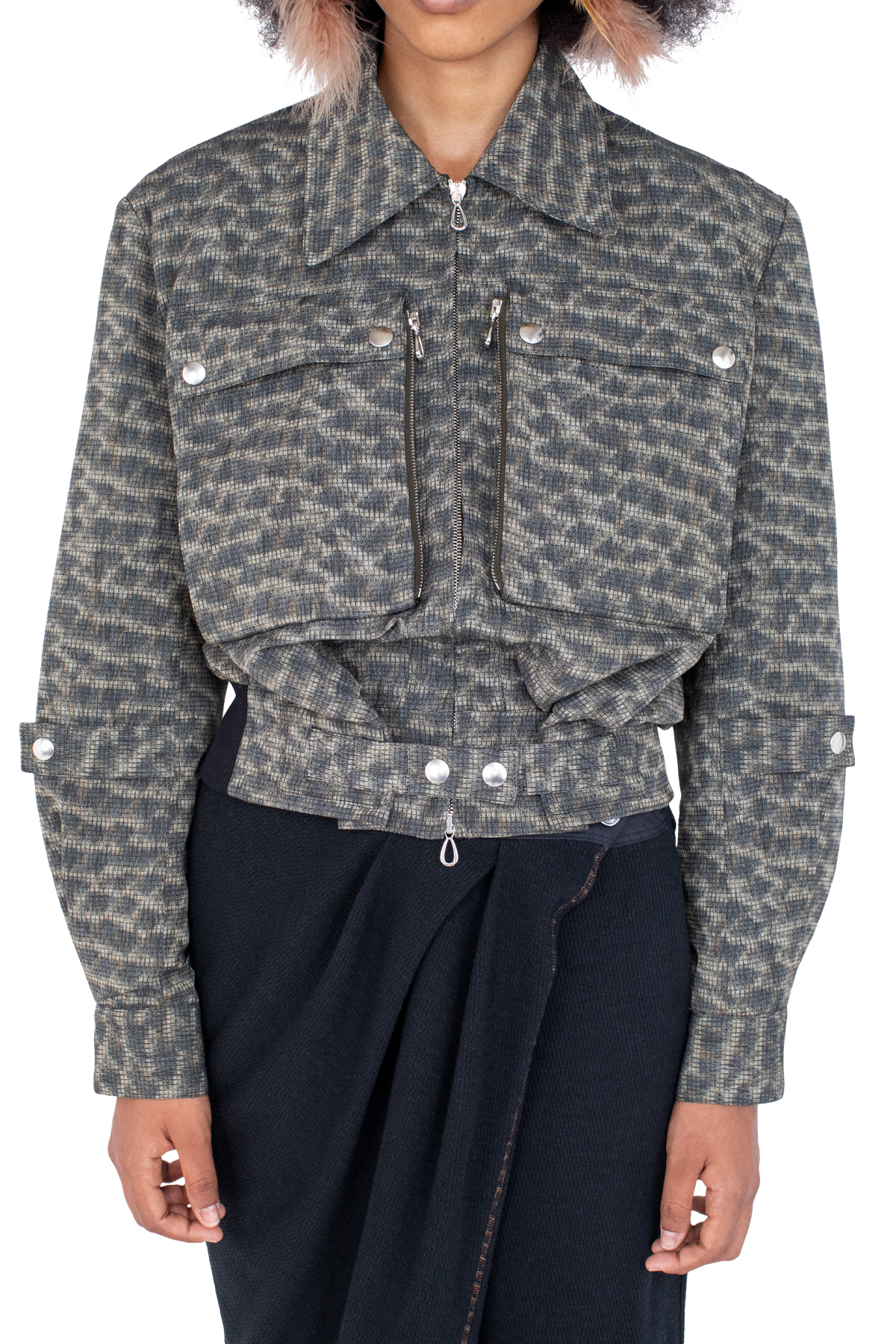 PEREGRINE Jacket — Feather Print