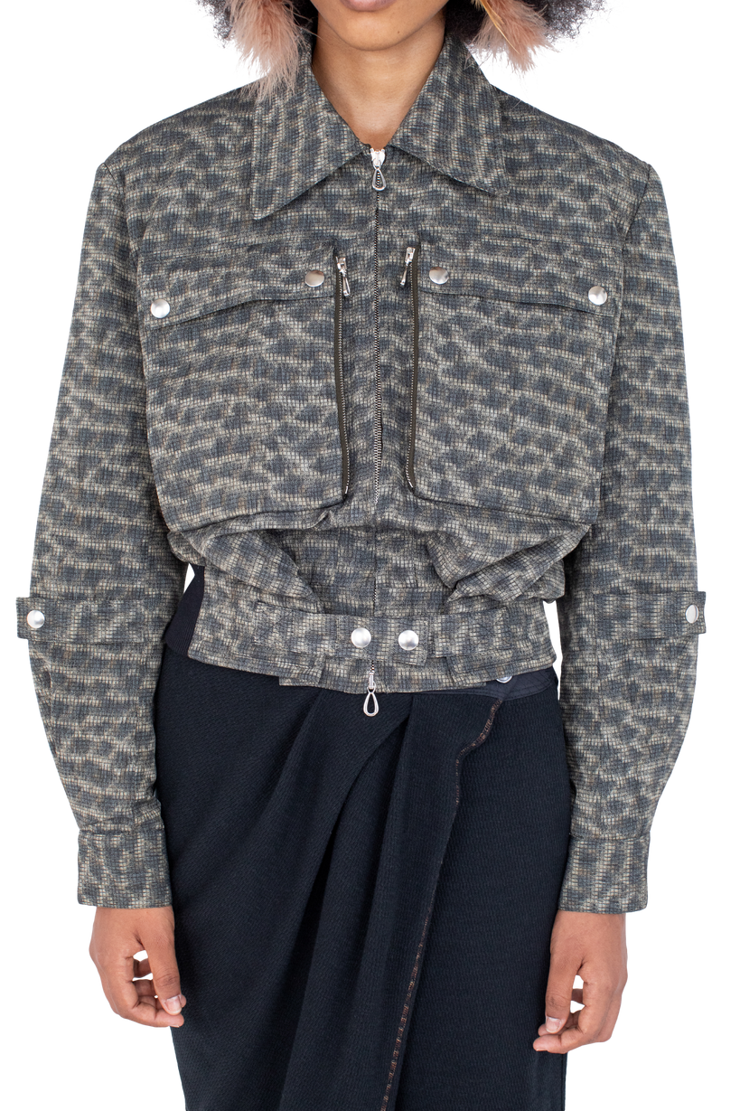 PEREGRINE Jacket — Feather Print