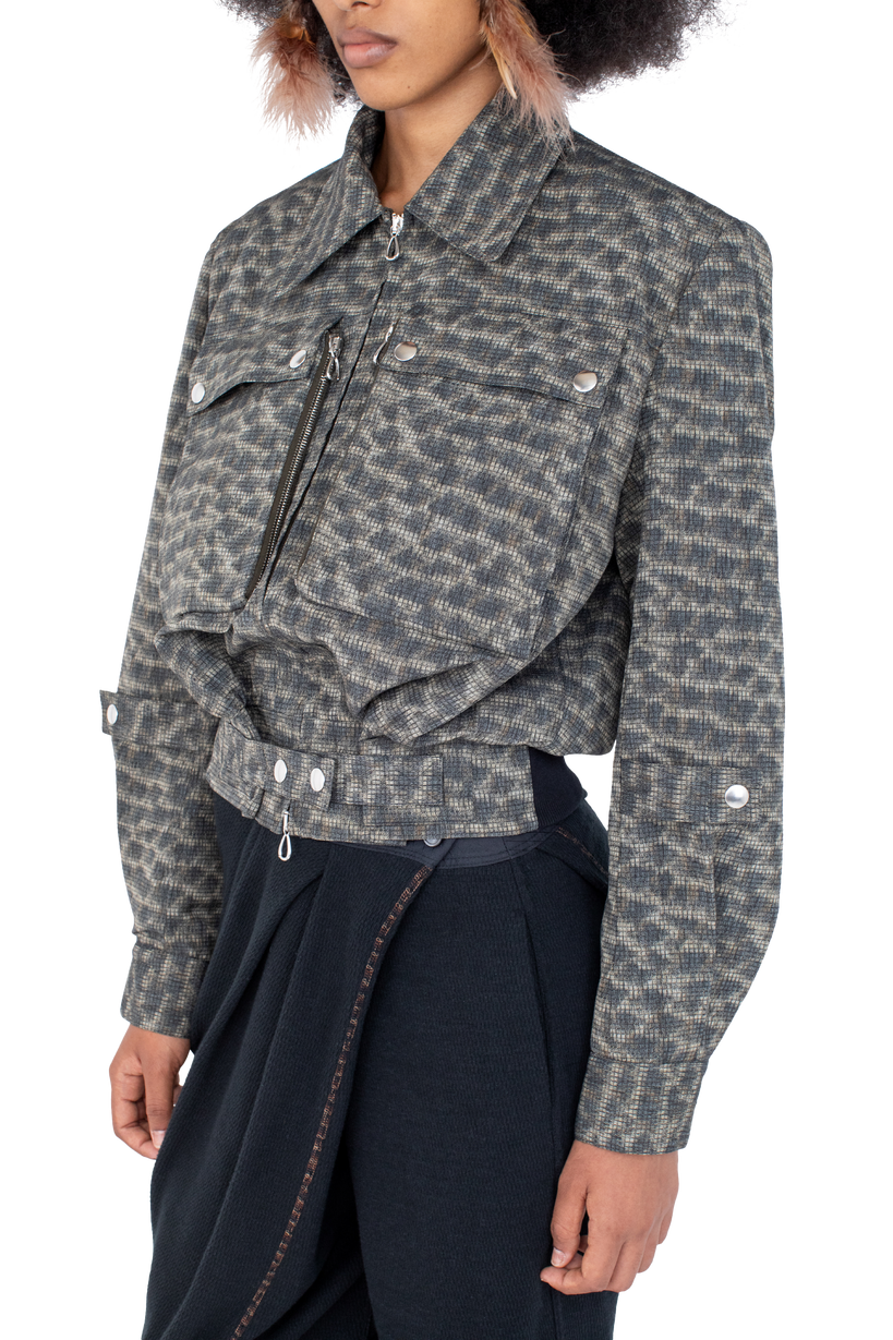 PEREGRINE Jacket — Feather Print