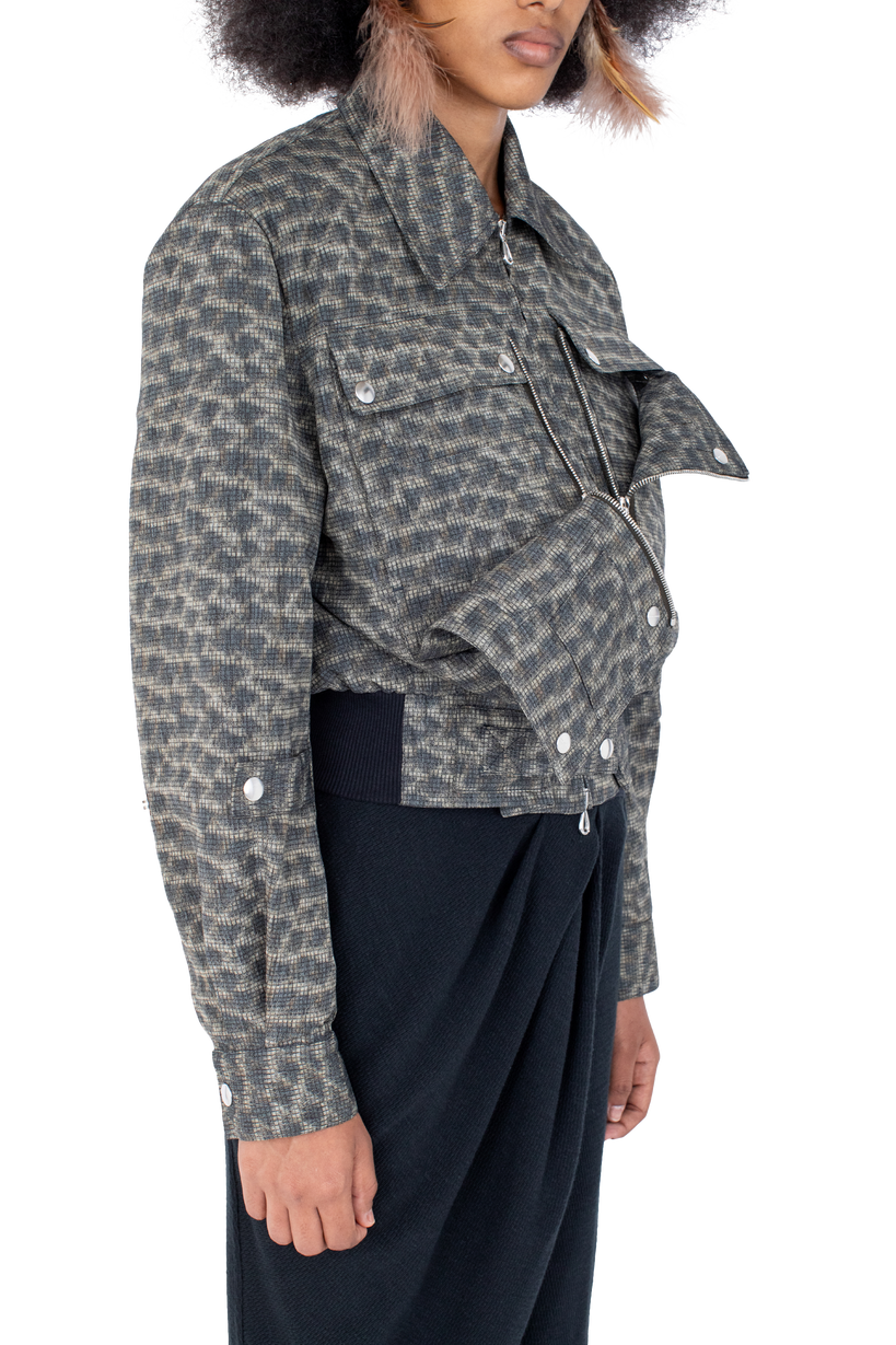PEREGRINE Jacket — Feather Print
