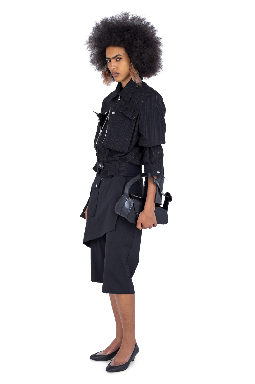 PEREGRINE Jacket — Charcoal / Rose