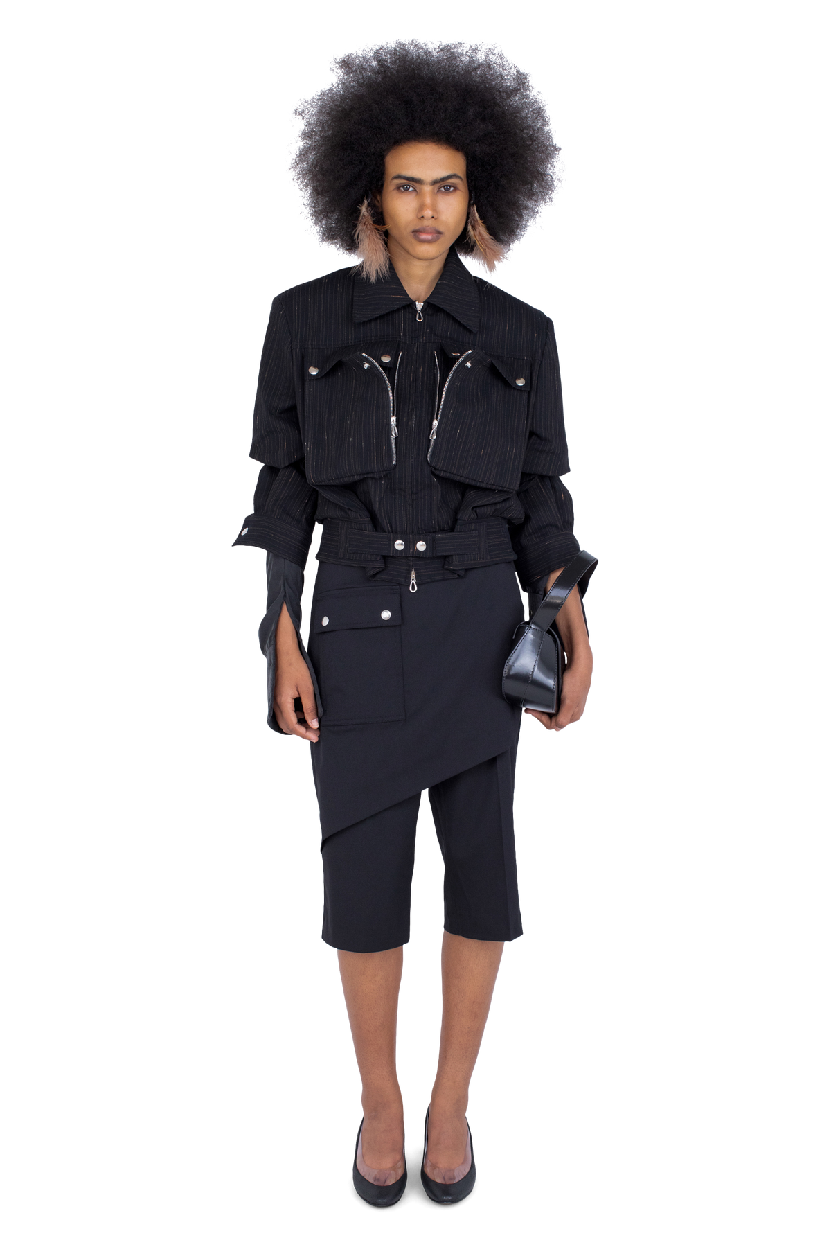 PEREGRINE Jacket — Charcoal / Rose