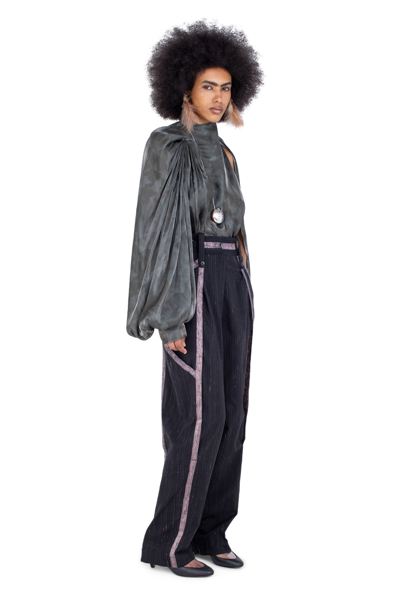 AUDAX Trousers — Charcoal / Rose