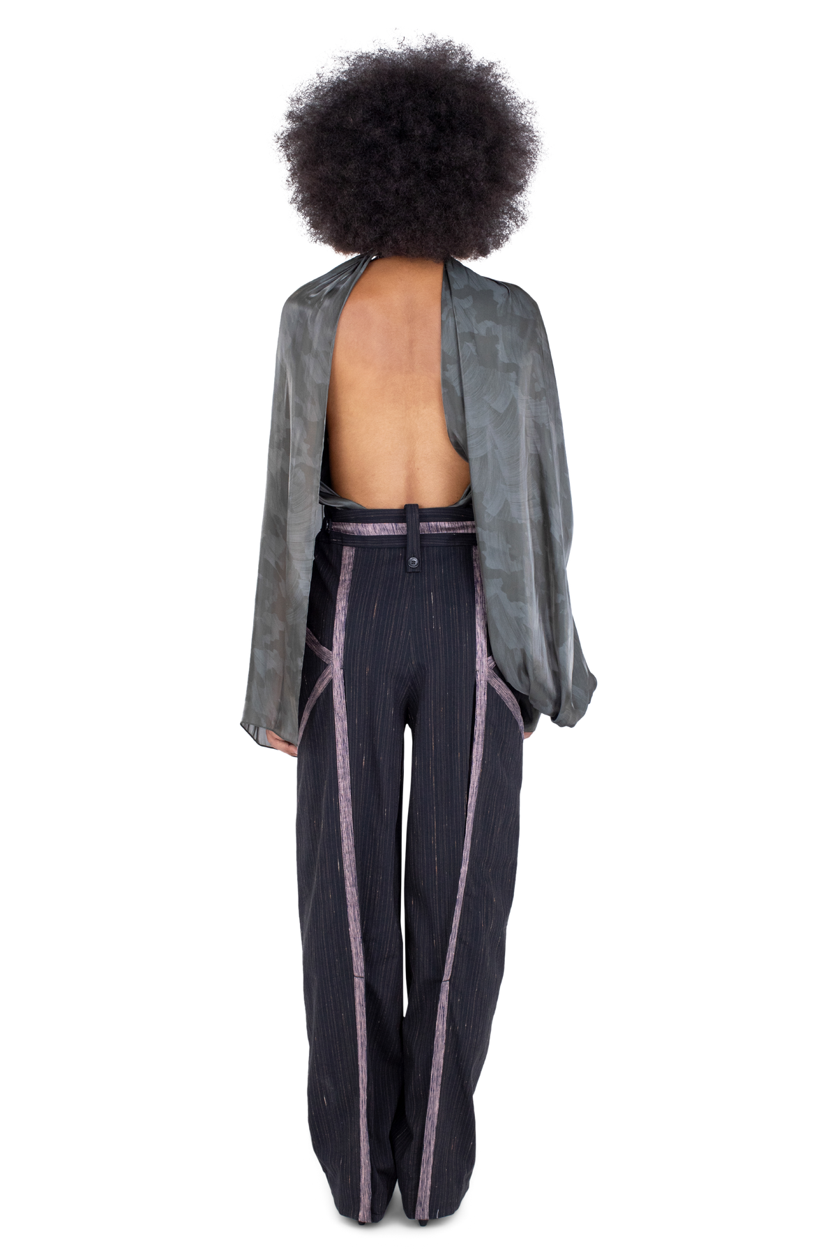 AUDAX Trousers — Charcoal / Rose