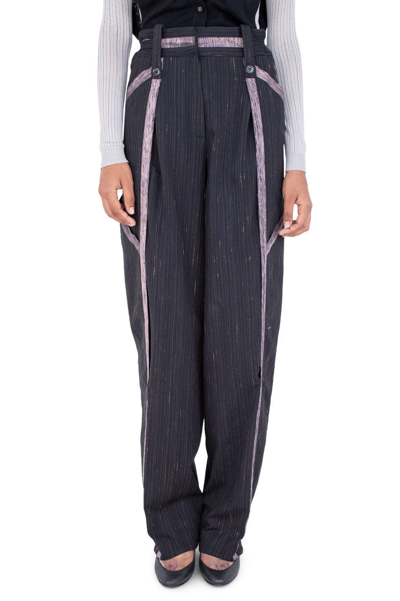AUDAX Trousers — Charcoal / Rose
