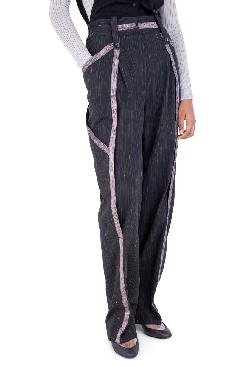 AUDAX Trousers — Charcoal / Rose