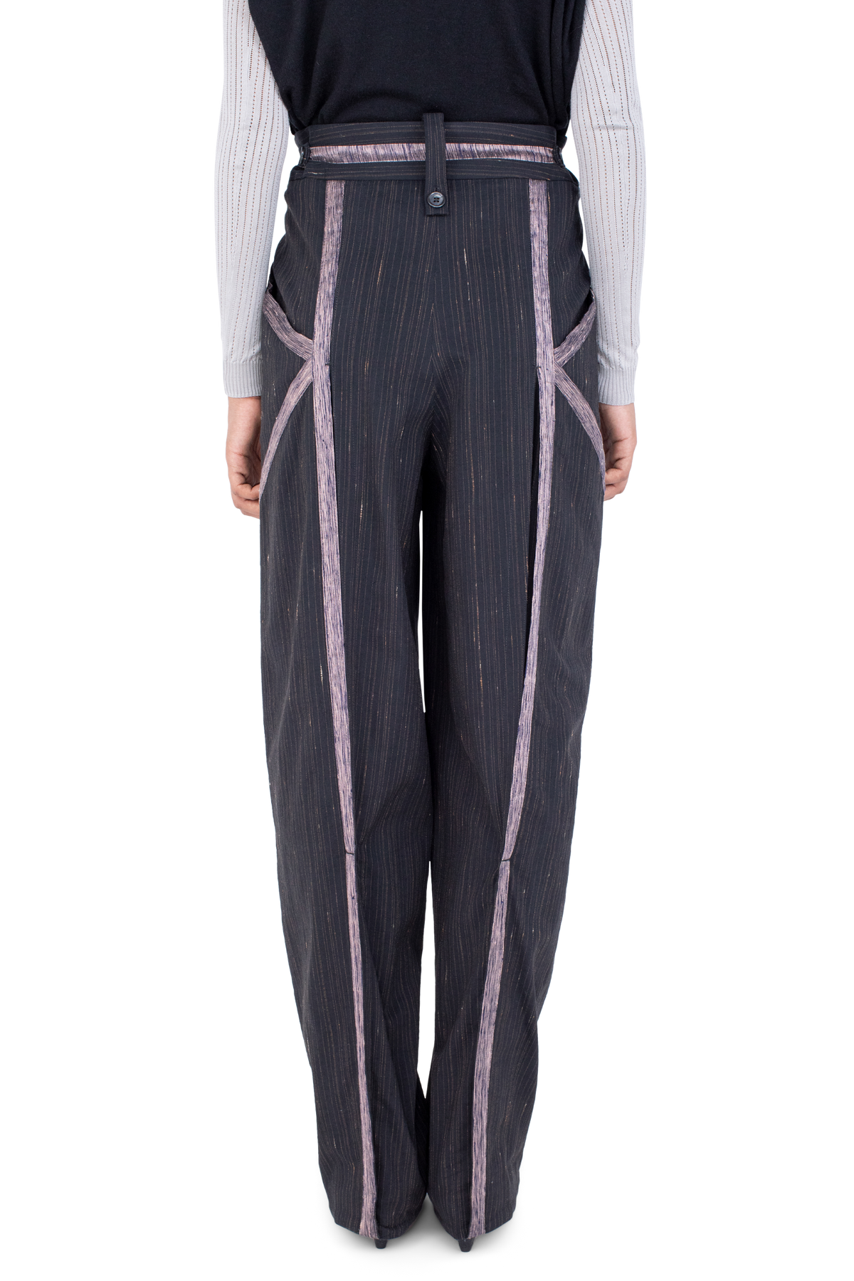 AUDAX Trousers — Charcoal / Rose