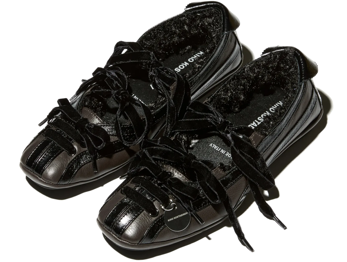 LELLA Hybrid Ballerina — Umber / Black