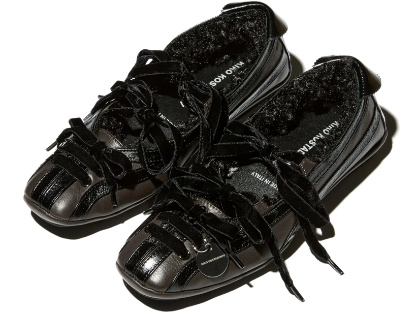 LELLA Hybrid Ballerina — Umber / Black