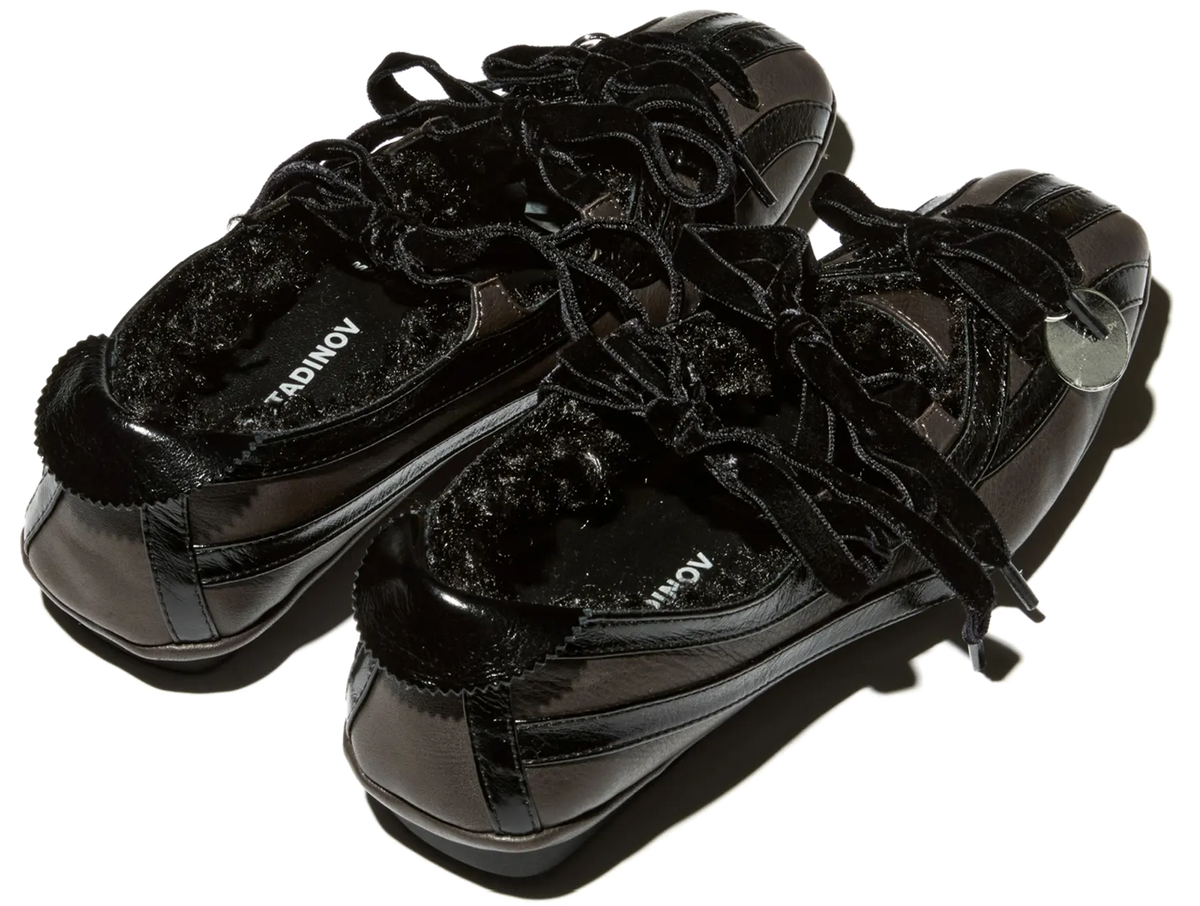 LELLA Hybrid Ballerina — Umber / Black