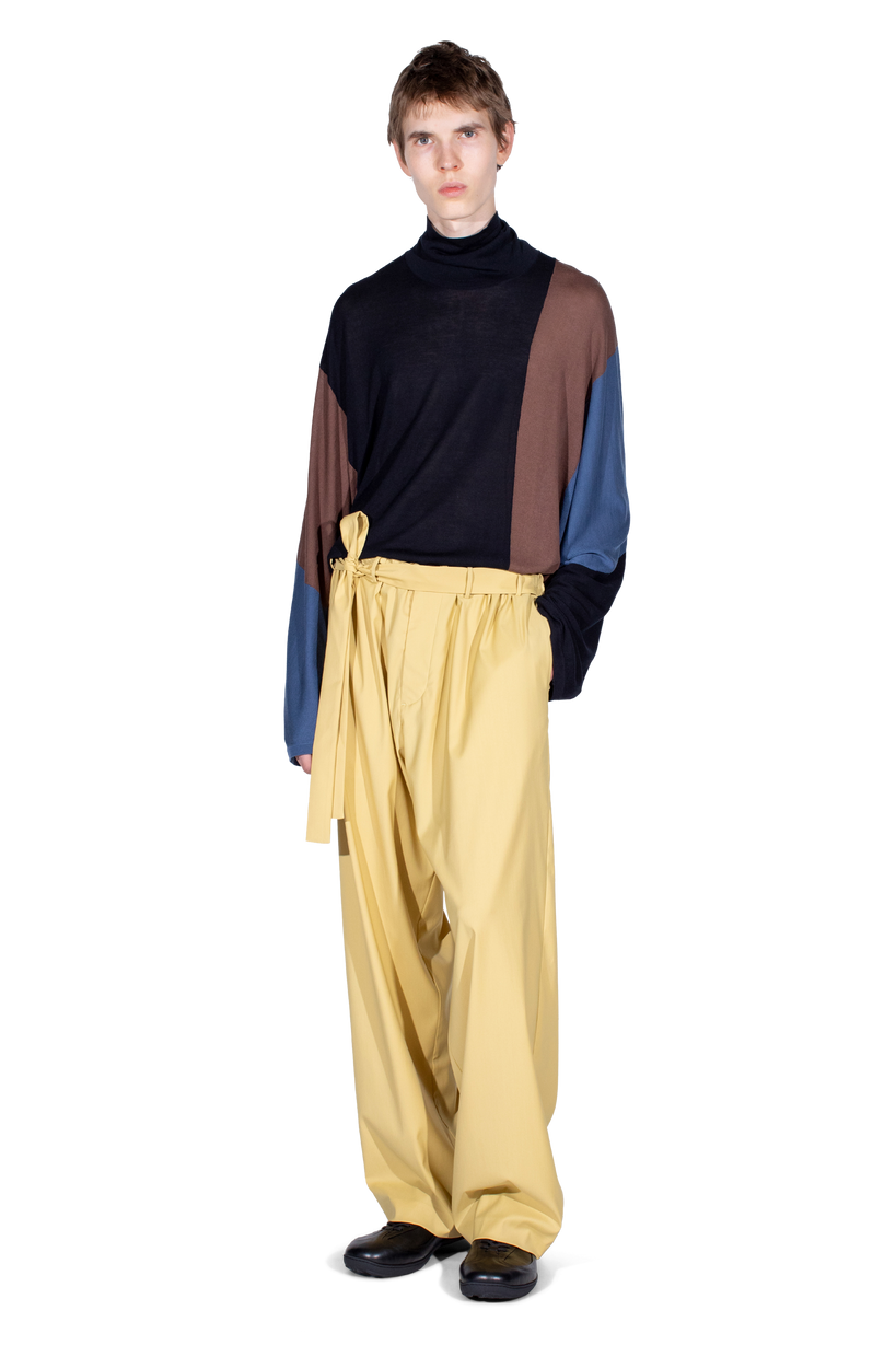LAAN Gathered Trousers — Mimosa (Exclusive)