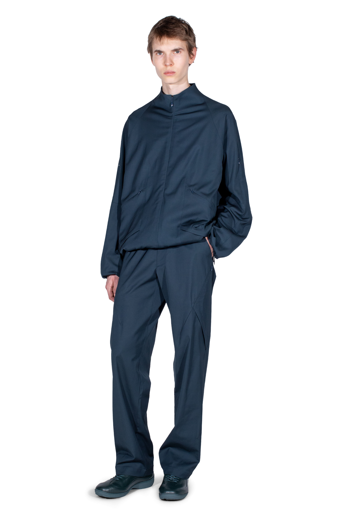 ERDIKO Jacket — Petrol Blue