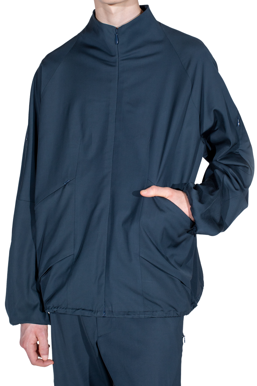 ERDIKO Jacket — Petrol Blue