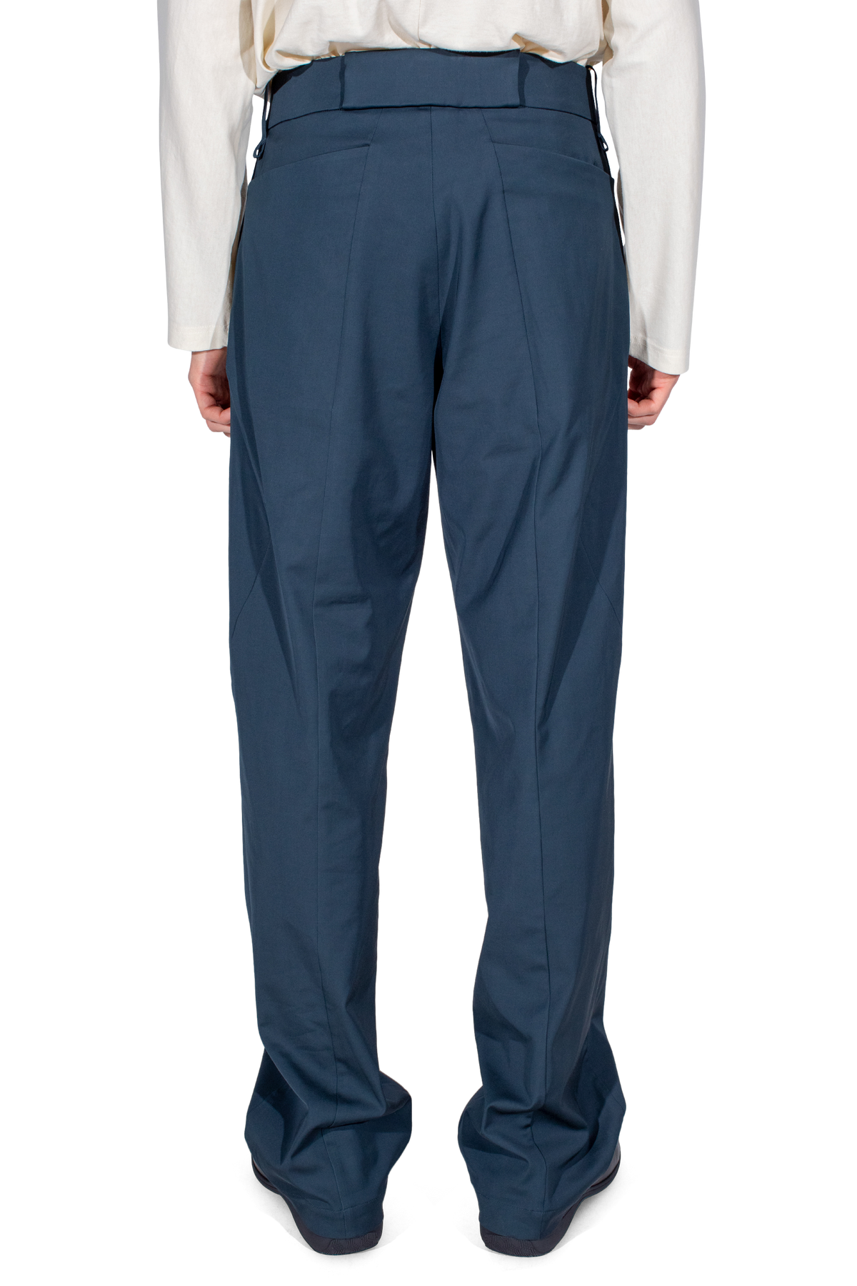ERDIKO Trousers — Petrol Blue