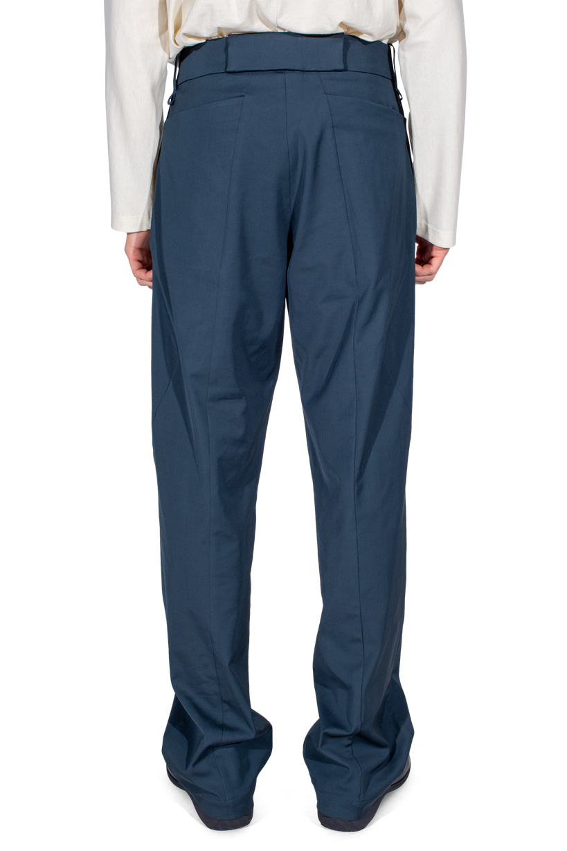 ERDIKO Trousers — Petrol Blue