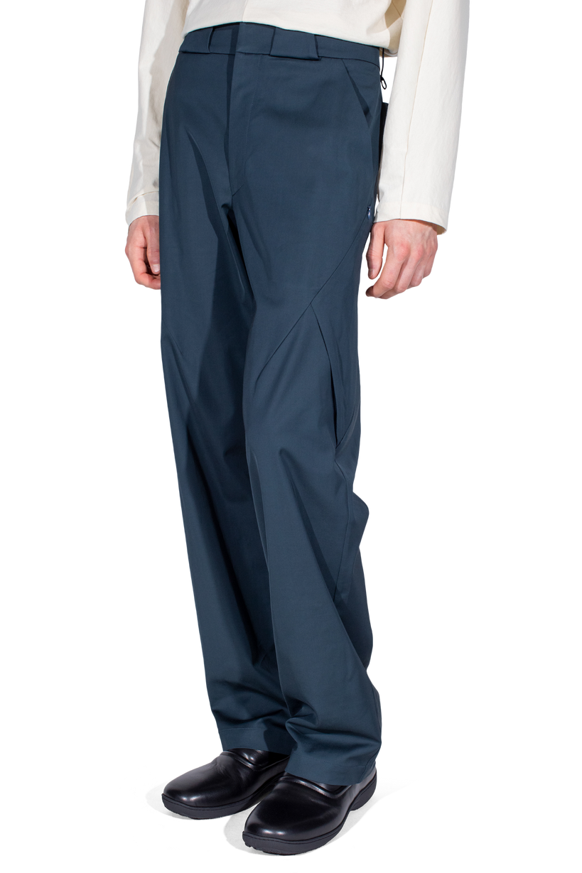 ERDIKO Trousers — Petrol Blue
