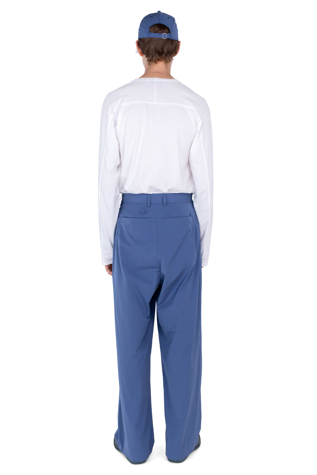 KIPPEL Wrap Trousers — Abyss Blue