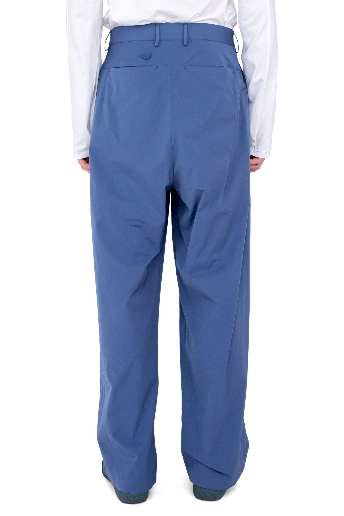 KIPPEL Wrap Trousers — Abyss Blue