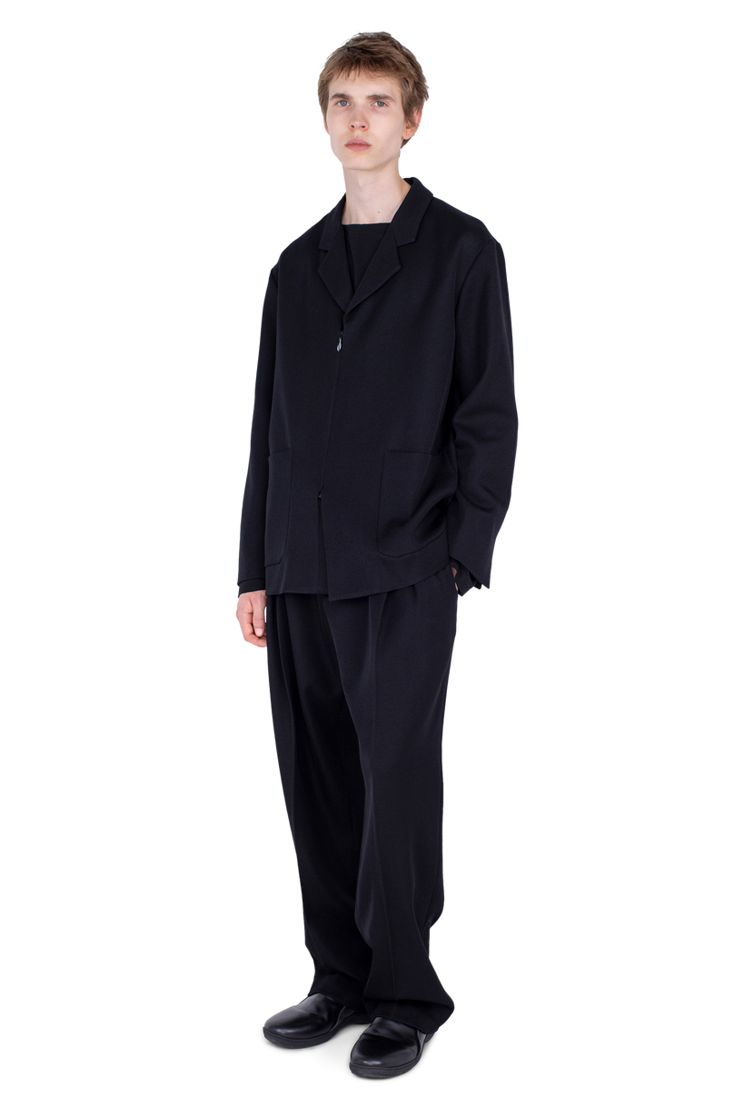 VOTIVE Zip Blazer — Jet Black