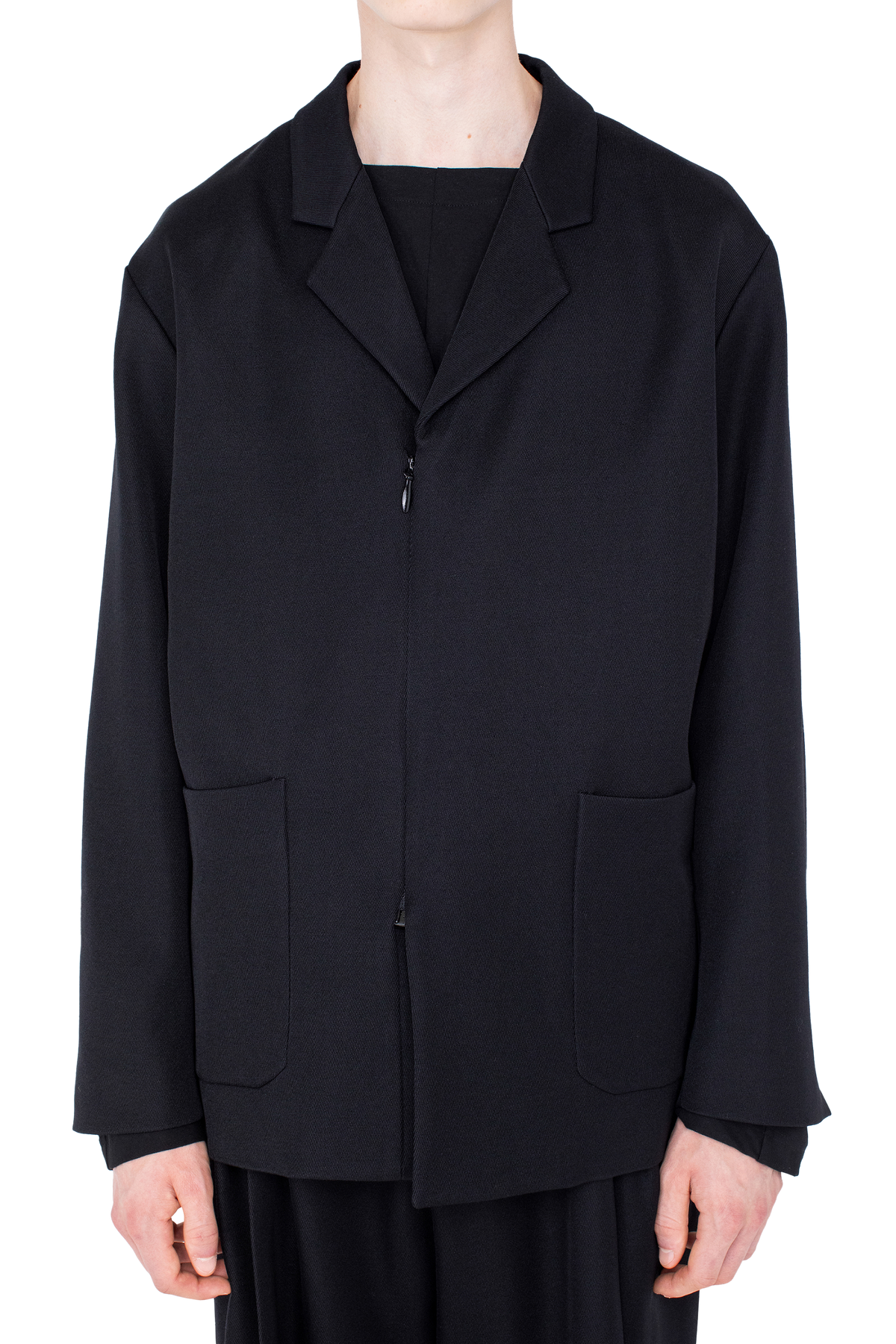 VOTIVE Zip Blazer — Jet Black