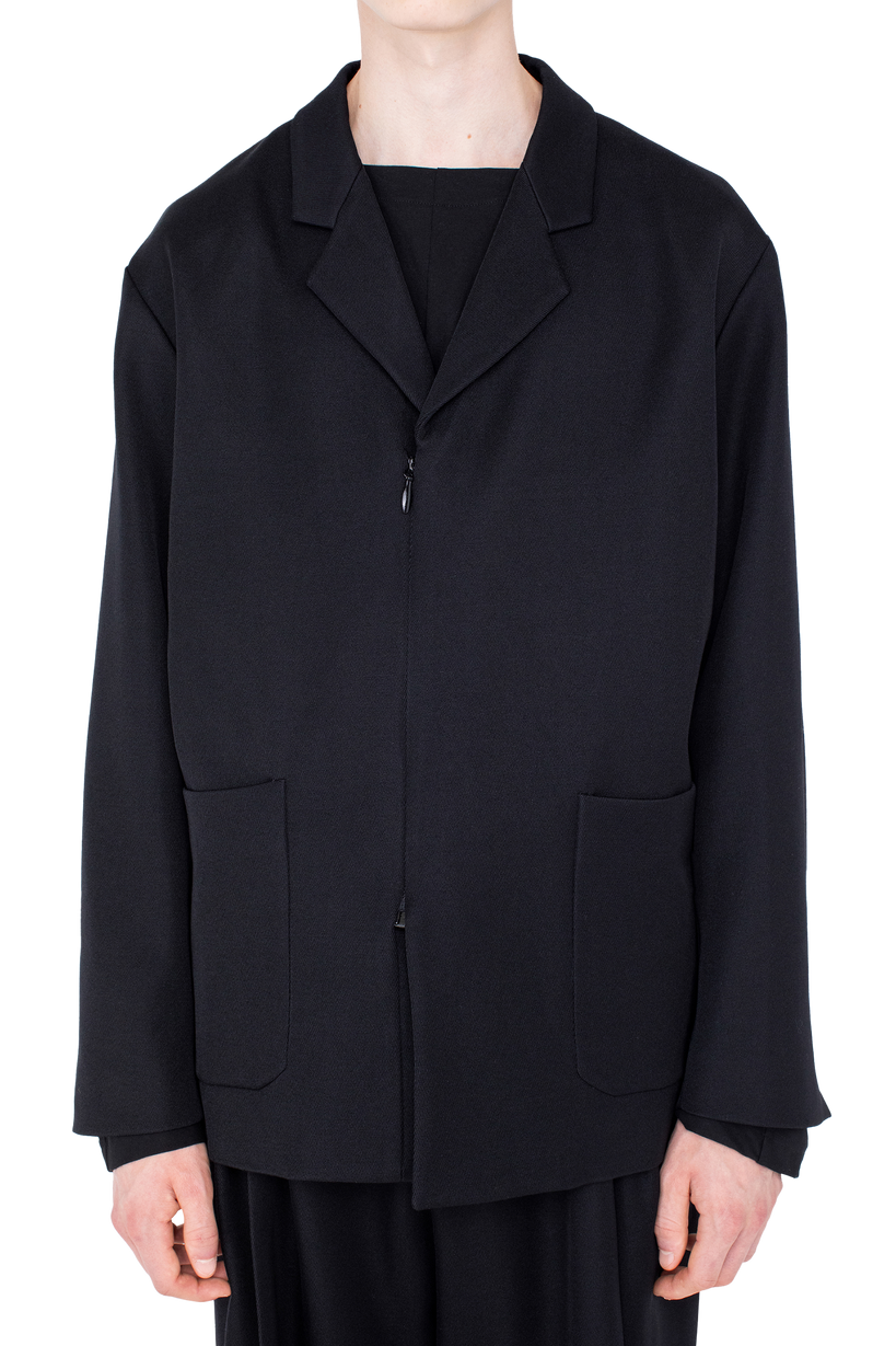 VOTIVE Zip Blazer — Jet Black