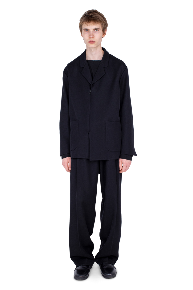 VOTIVE Zip Blazer — Jet Black
