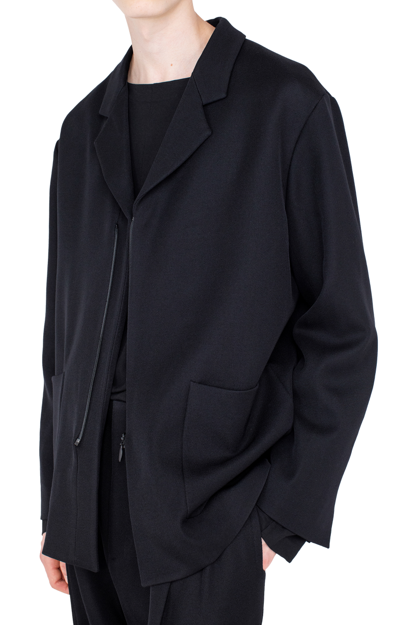 VOTIVE Zip Blazer — Jet Black