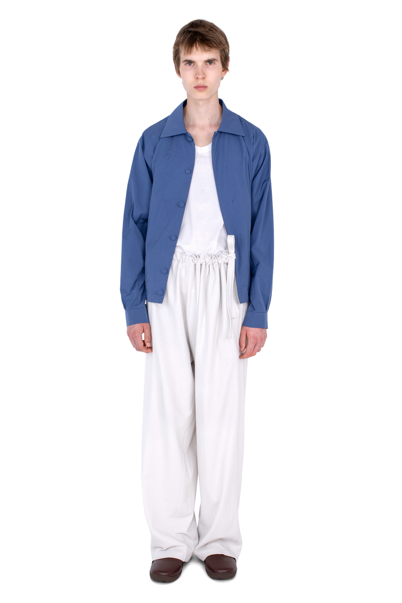 OSCAR Wide Trousers — Ecru