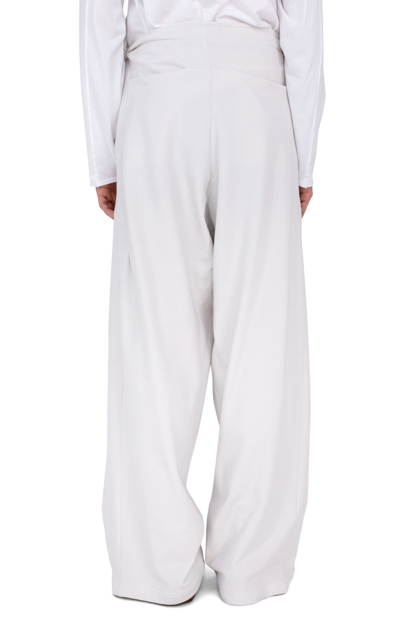 OSCAR Wide Trousers — Ecru