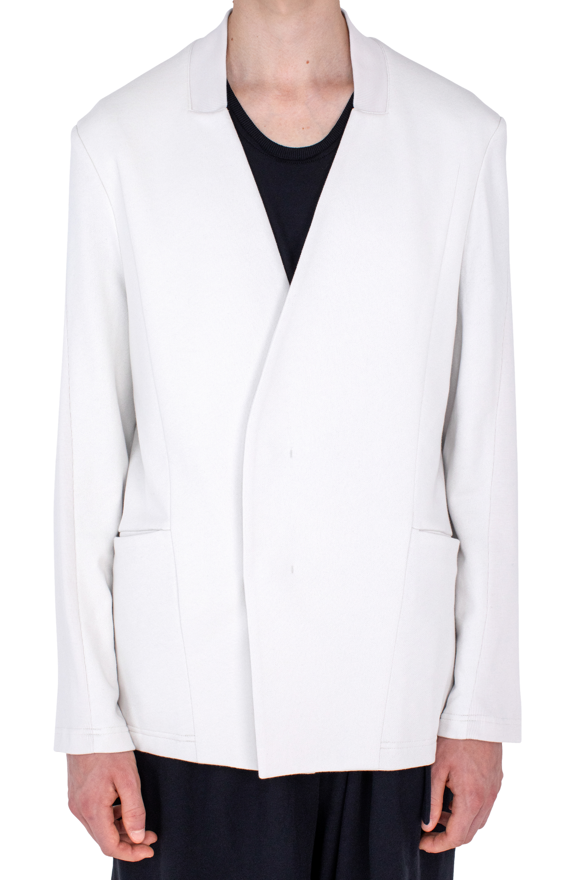 KORU Slim Blazer — Ecru