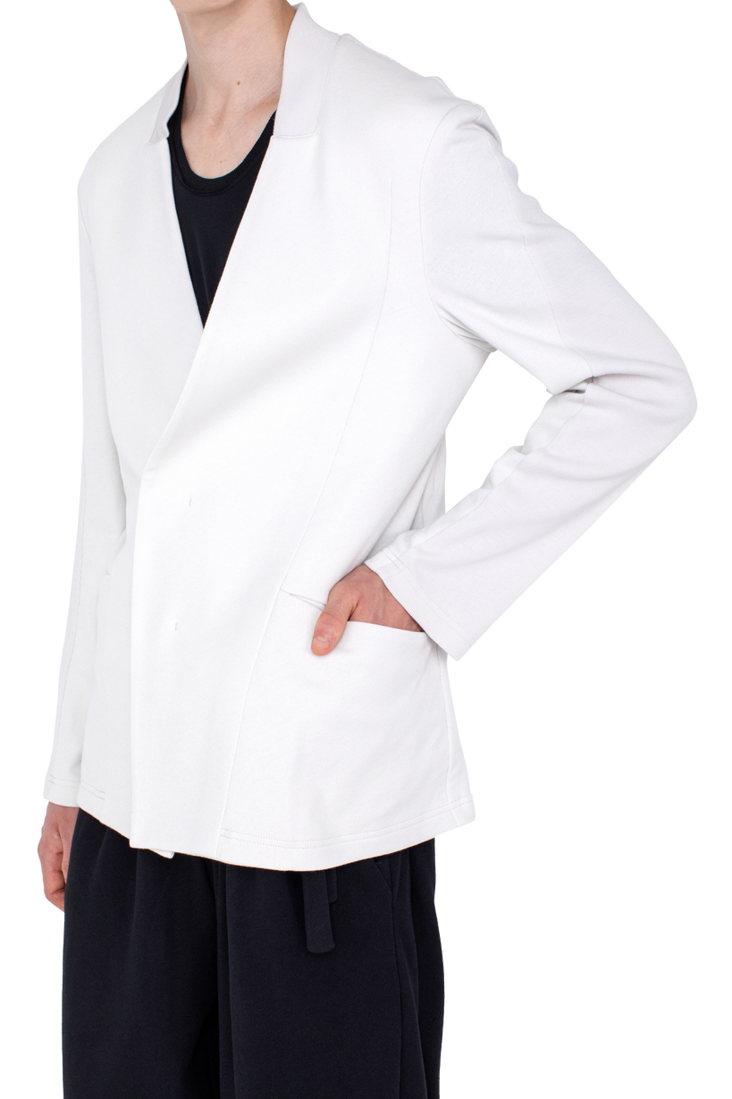 KORU Slim Blazer — Ecru