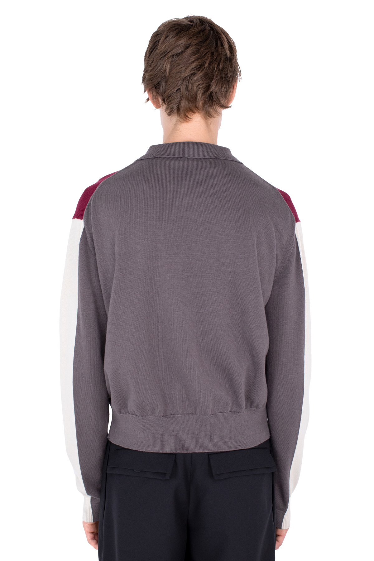 MUNNO Knit Cardigan — Slate Grey
