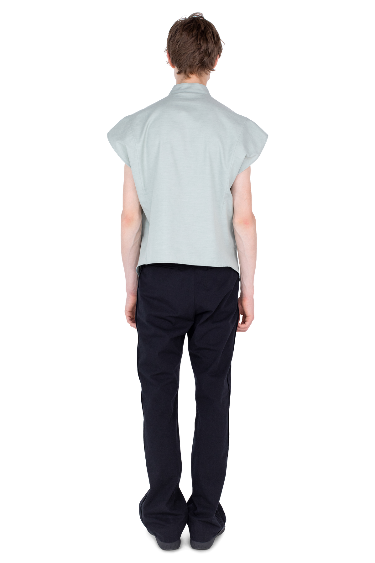 ONATE Sleeveless Shirt — Soft Green