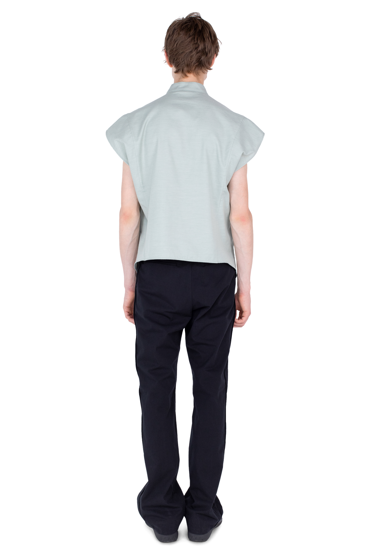 ONATE Sleeveless Shirt — Soft Green