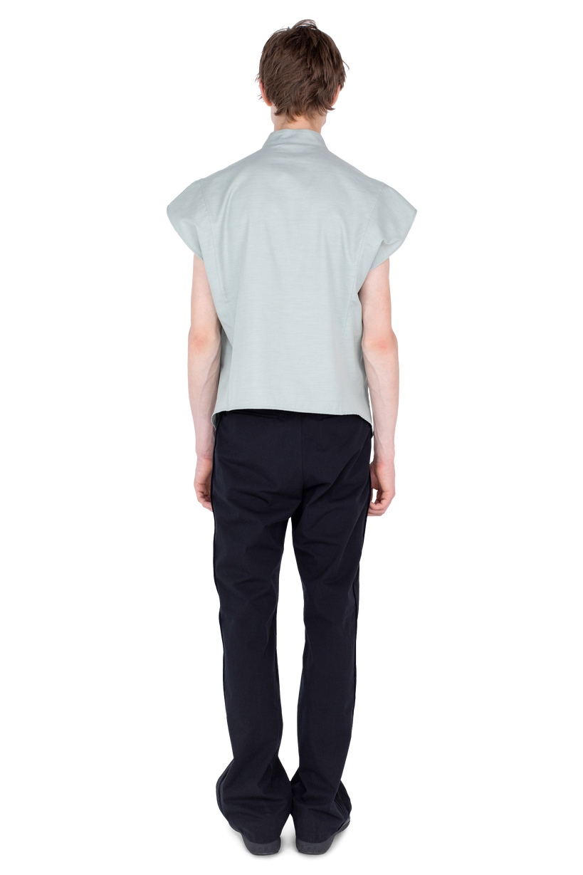 ONATE Sleeveless Shirt — Soft Green