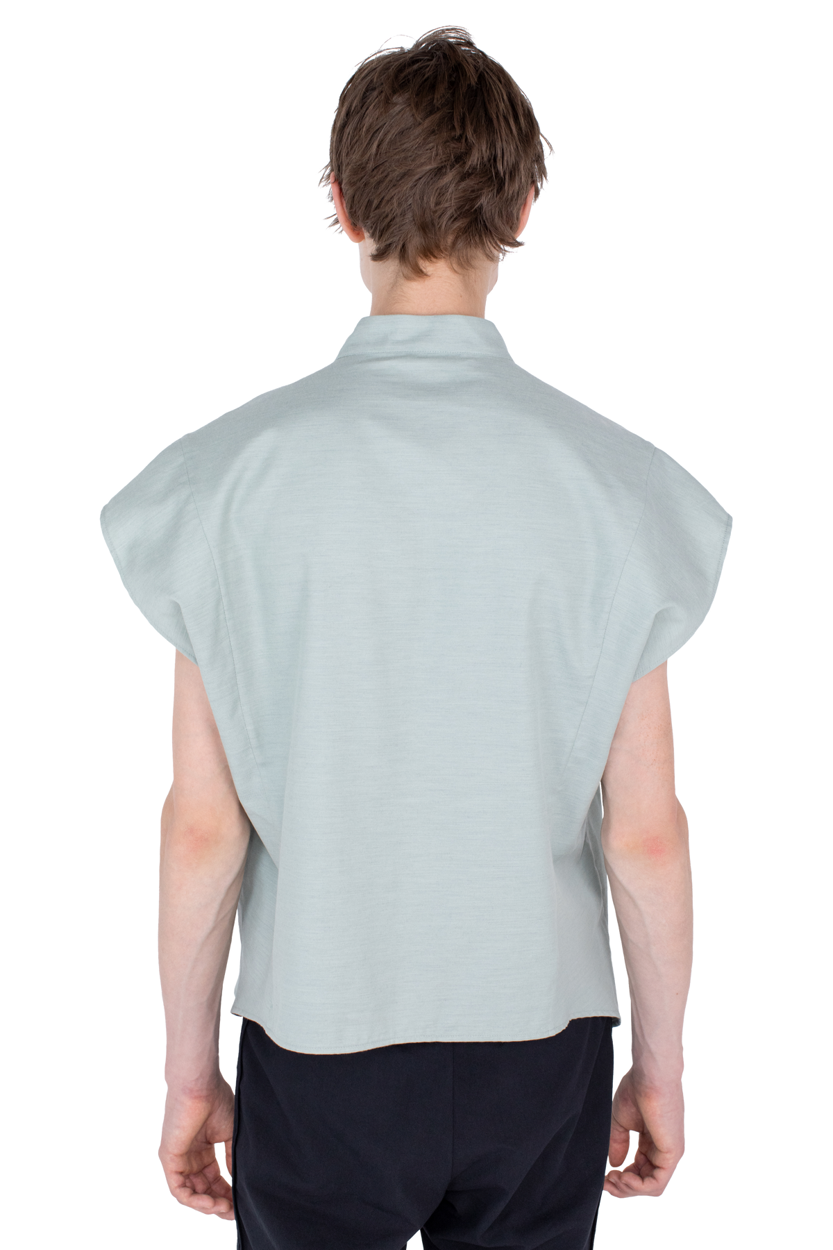 ONATE Sleeveless Shirt — Soft Green