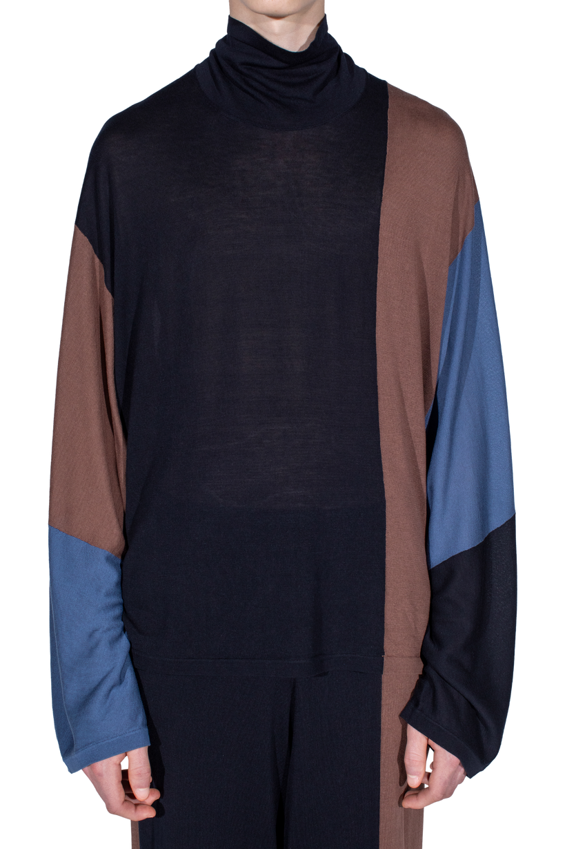 SIGO Knit Pullover — Brown