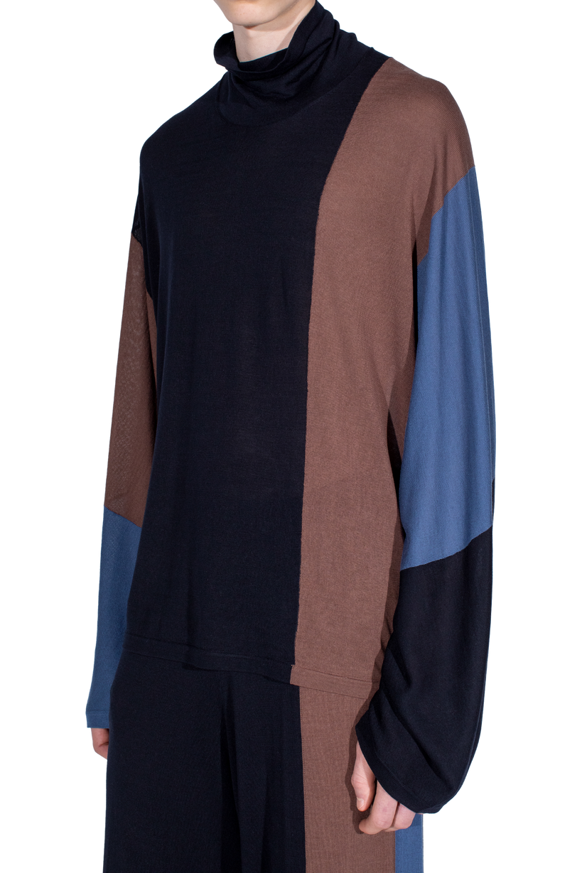 SIGO Knit Pullover — Brown
