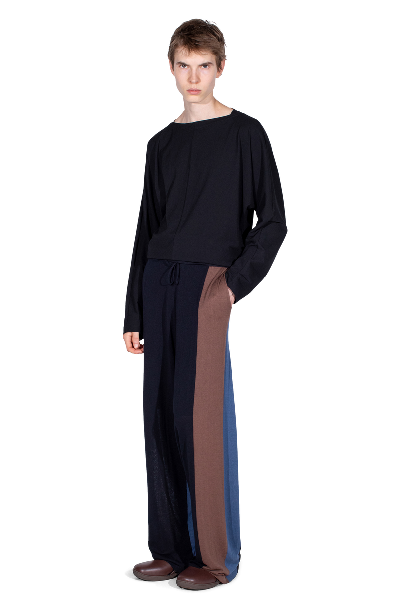 SIGO Knit Trousers — Brown